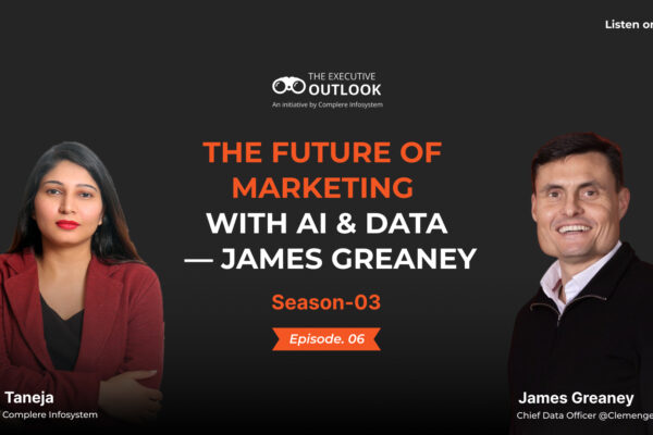 The Future of Marketing with AI & Data | James Greaney | Isha Taneja James Greaney